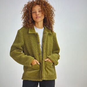 Women’s Stoic Mtn Sherpa Shirt Jacket - L